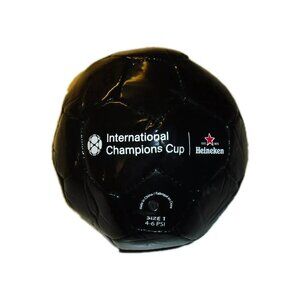 International Champions Cup Heineken Black Mini Soccer Ball New